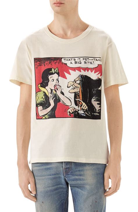 gucci t shirt snow white|gucci jersey t shirt.